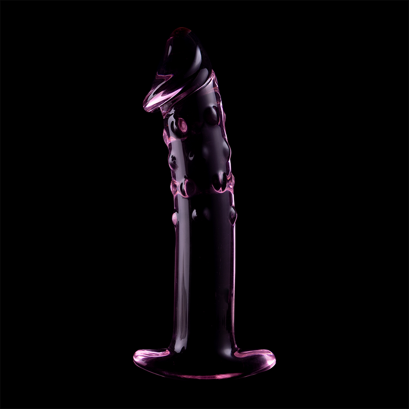 NEBULA SERIES BY IBIZA - MODÈLE 19 GODE EN VERRE BOROSILICATE ROSE 18.5 CM -O- 4 CM – Image 8