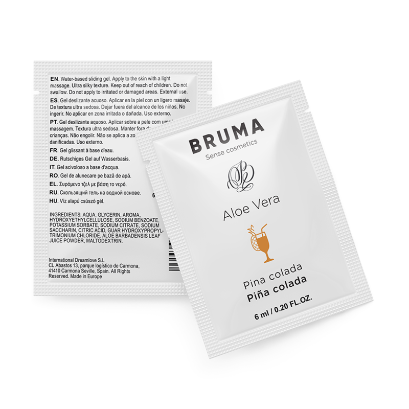 BRUMA - GEL GLISSANT À L''ALOE VERA SAVEUR PINA COLADA 6 ML – Image 3