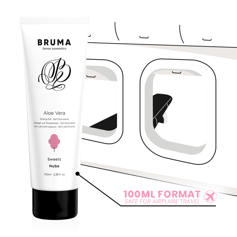 BRUMA - GEL GLISSANT À L'ALOE VERA SAVEUR BONBONS 100 ML – Image 4