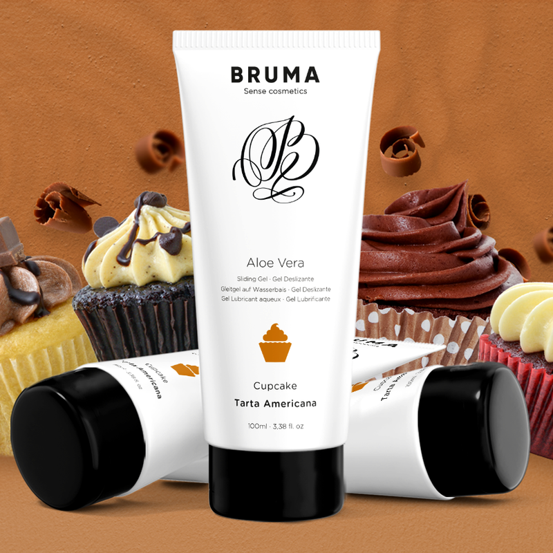 BRUMA - GEL GLISSANT À L''ALOE VERA SAVEUR CUPCAKE 100 ML – Image 6