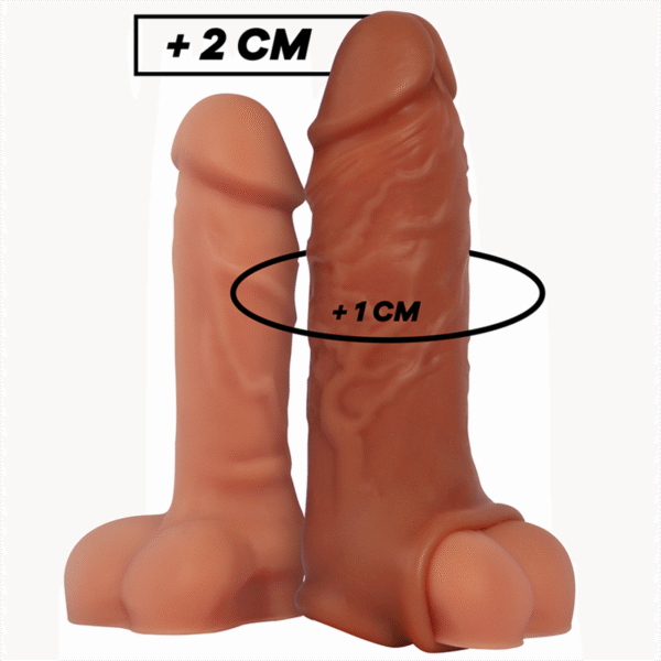 Virilxl - Extension De Pénis Extra Confort Sleeve V9 Marron | SexDelice