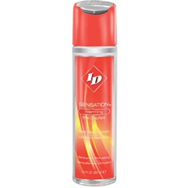 ID Sensation - Lubrifiant Base D'Eau Effet Chaleur 250 ML | SexDelice