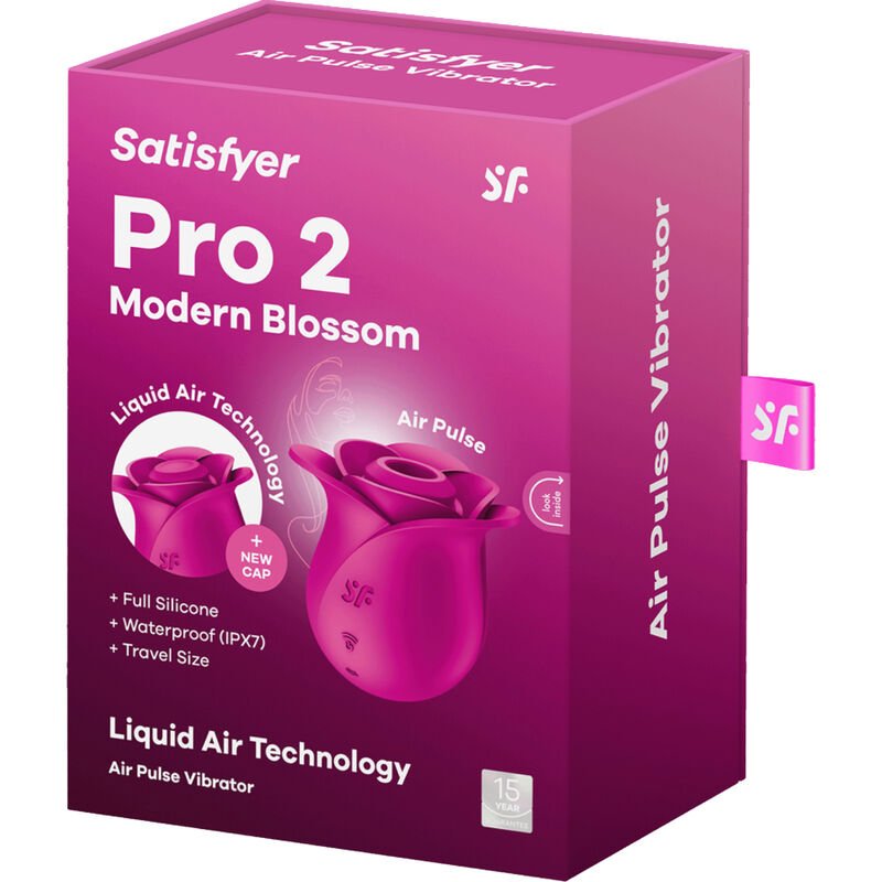 Satisfyer - Air Pulse Vibrateur Fleur Moderne Pro 2 | SexDelice – Image 8