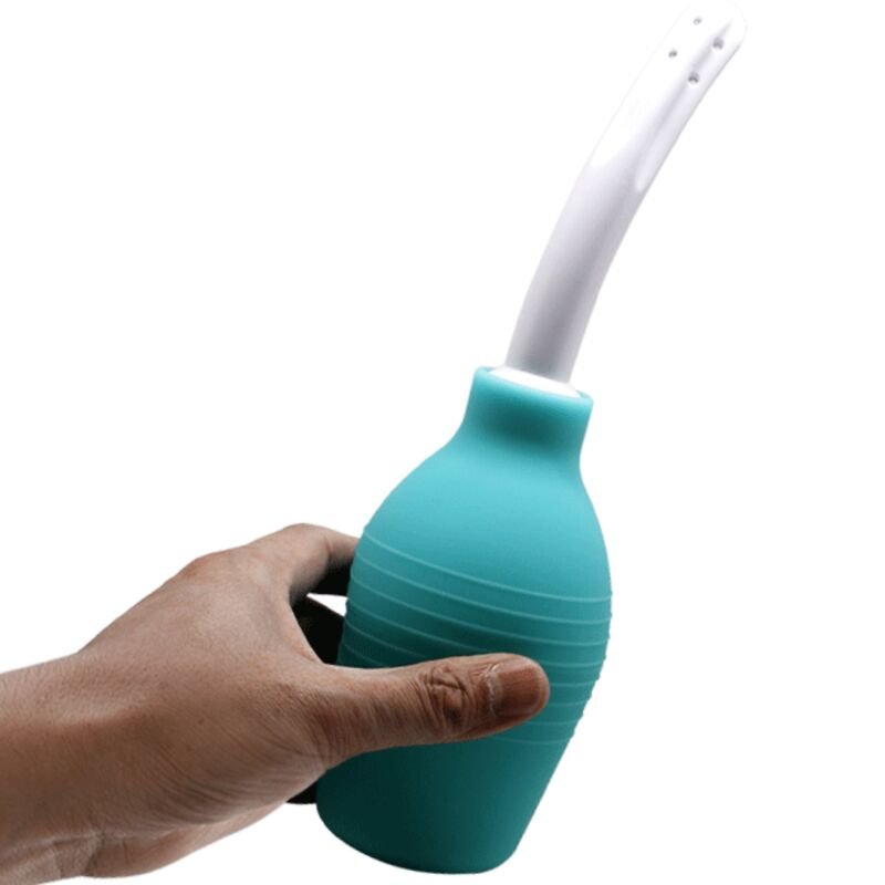 Mr Play - Douche En Caoutchouc Bleu Poire Anal | SexDelice – Image 6