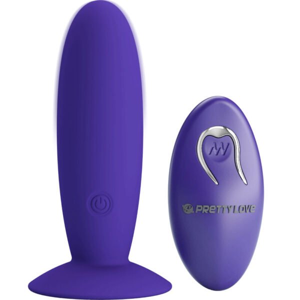 Pretty Love - Vibrateur Anal Youth Plug Télécommande Violet | SexDelice