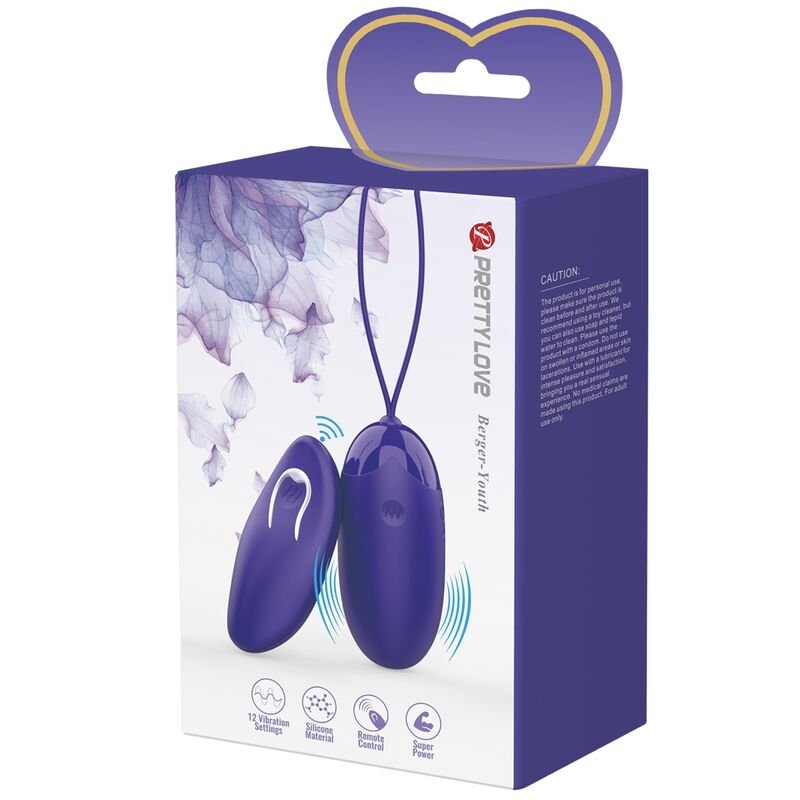 Pretty Love - Berger Youth Oeuf Vibrant Télécommandé Violet | SexDelice – Image 10