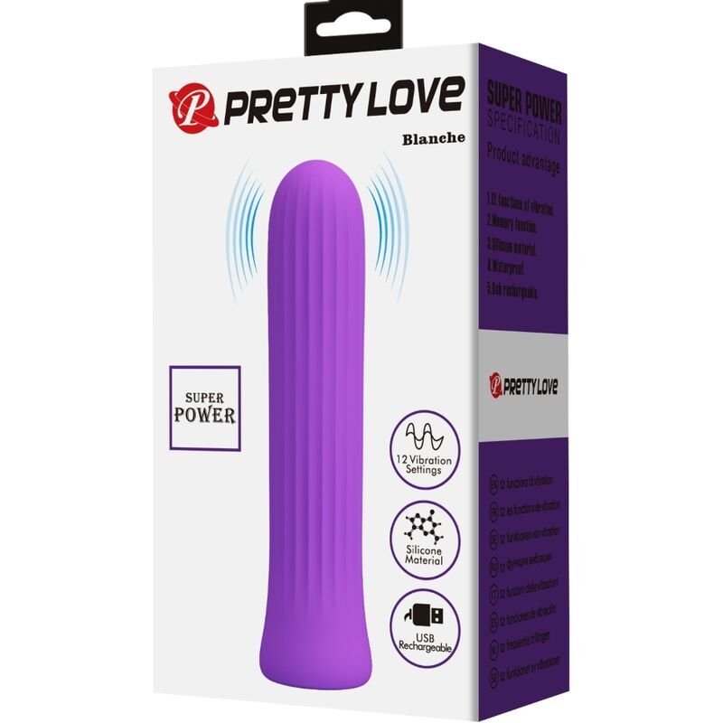 PRETTY LOVE - BLANCHE VIBRATEUR STIMULATEUR LILAS – Image 8