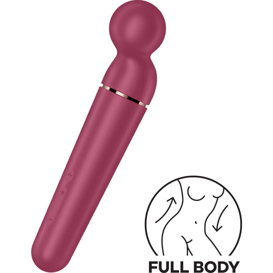 SATISFYER - PLANET WAND-ER VIBRATEUR MASSAGER BERRY – Image 6