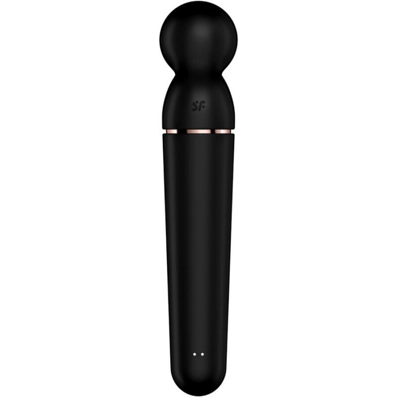 SATISFYER - MASSAGER VIBRATEUR PLANET WAND-ER NOIR – Image 3