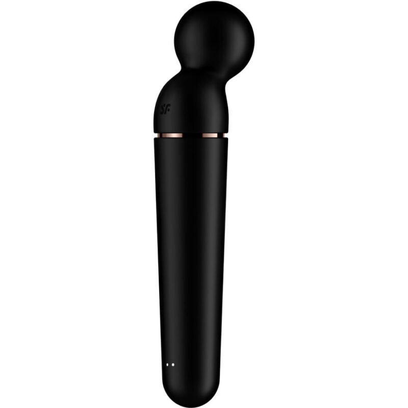 SATISFYER - MASSAGER VIBRATEUR PLANET WAND-ER NOIR – Image 4