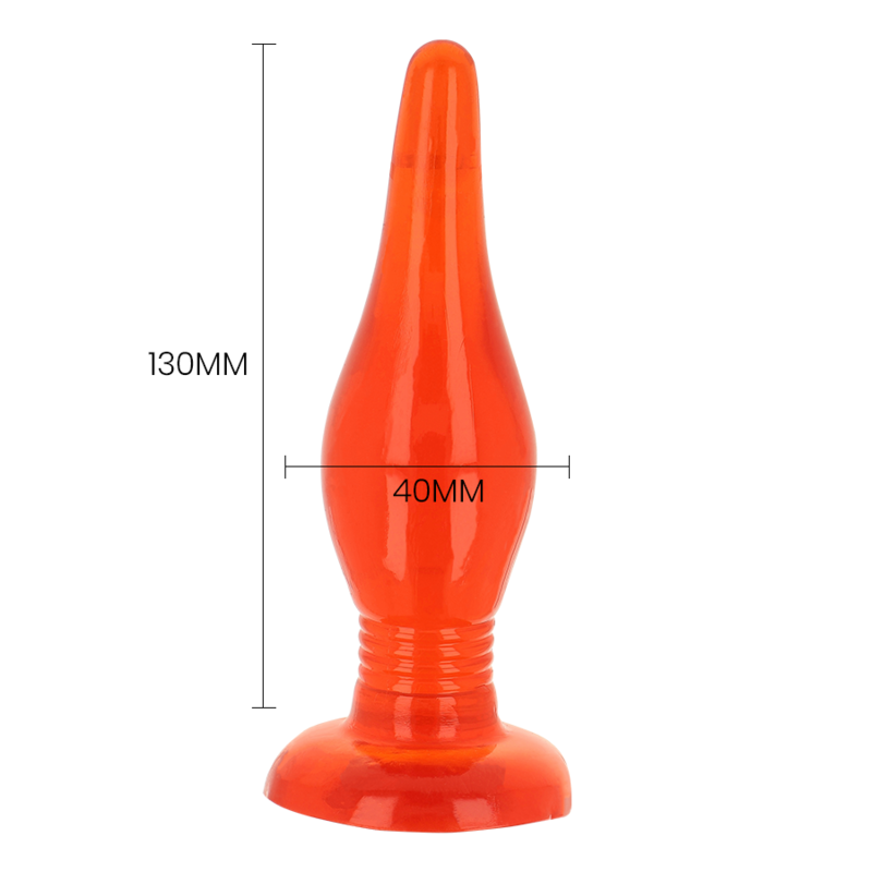BAILE - PLUG ANAL ROUGE SOFT TOUCH 14.2 CM – Image 6