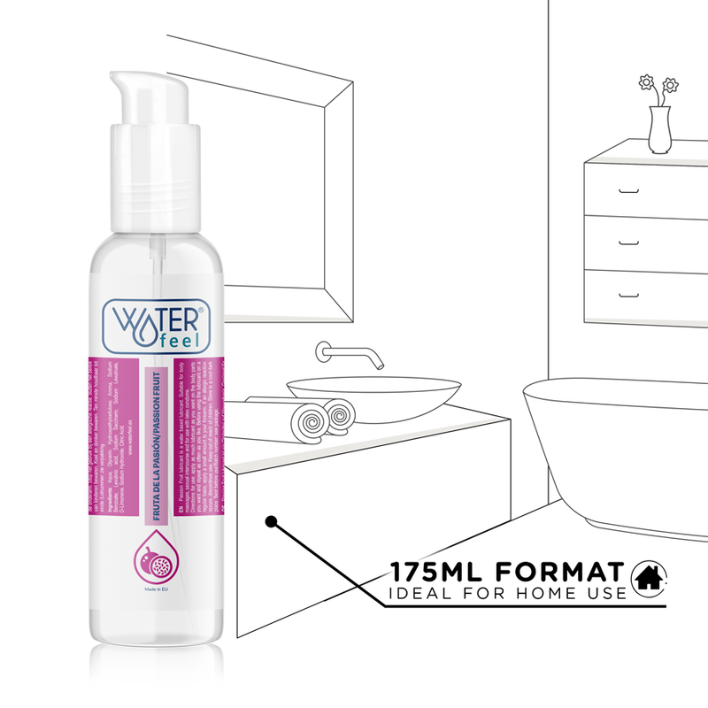 WATERFEEL - LUBRIFIANT À BASE D'EAU AUX FRUITS DE LA PASSION 175 ML – Image 6