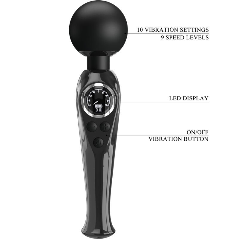 PRETTY LOVE - BAGUETTE VIBRATEUR SKYLER NOIR – Image 8