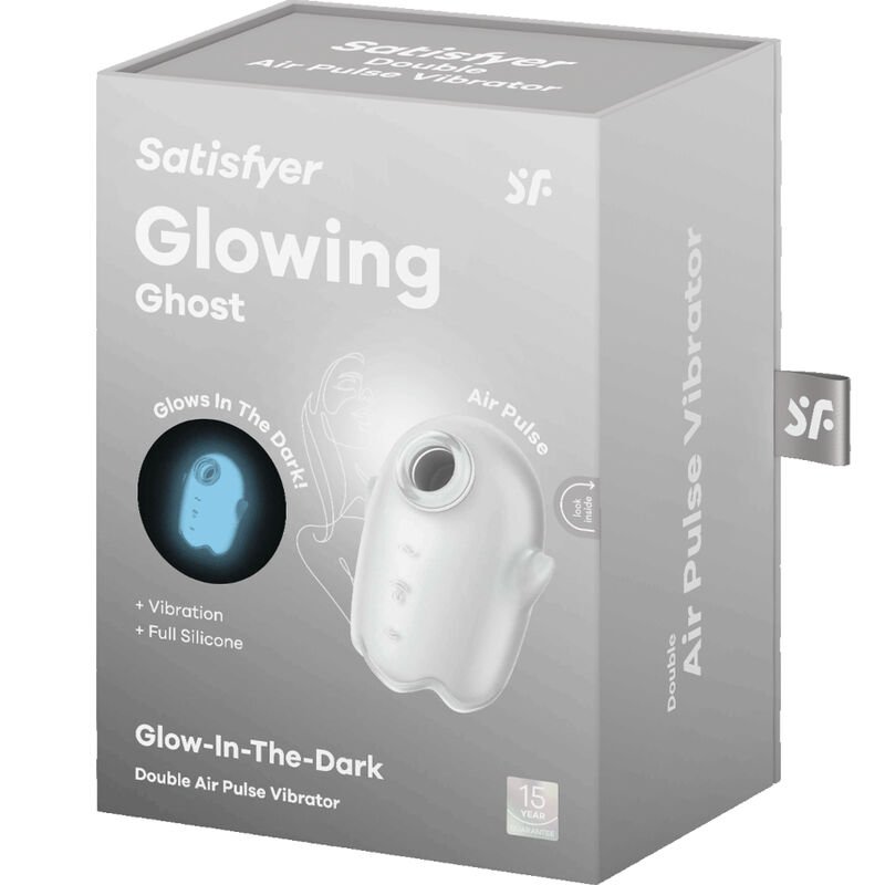 Satisfyer Glowing Ghost - Vibrateur Air-Pulse & Vibrations Qui Brille dans le Noir – Image 7