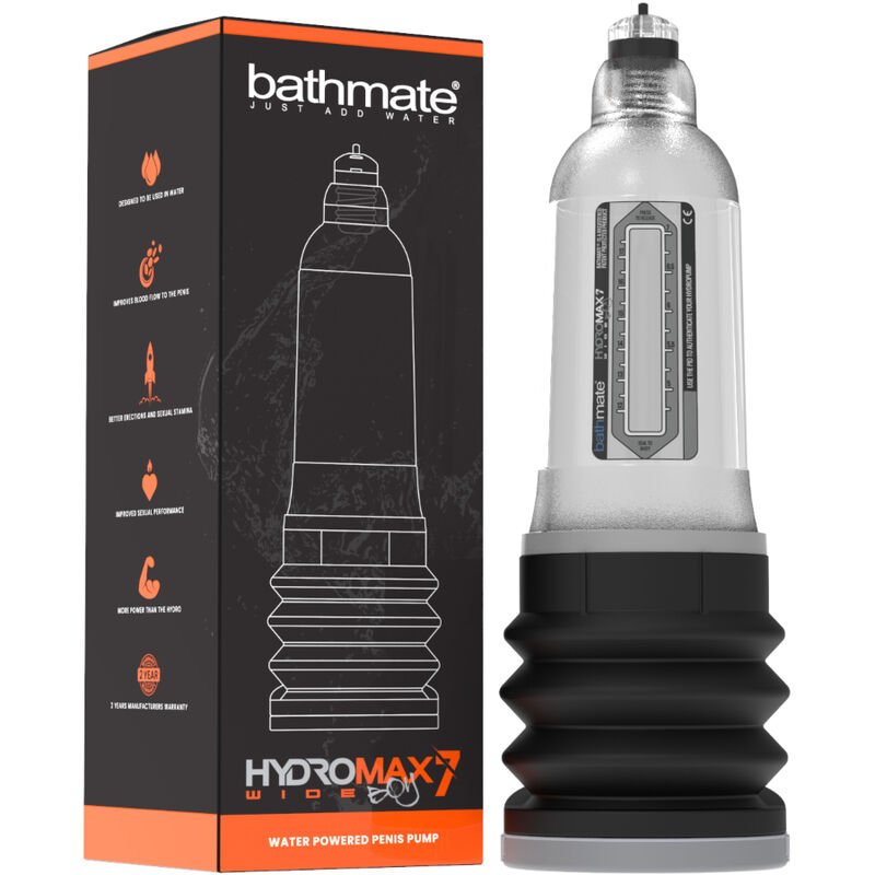 Bathmate - Hydromax 7 Wide Boy X30 Clair | SexDelice