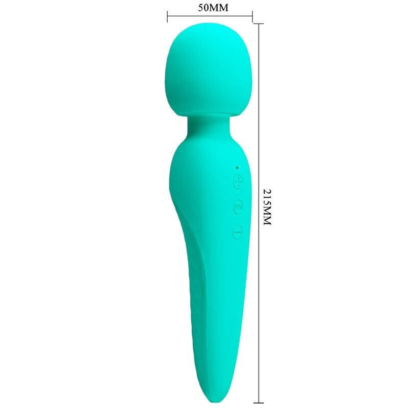 PRETTY LOVE - MASSEUR MEREDITH 12 MODES DE VIBRATION VERT AQUA – Image 7