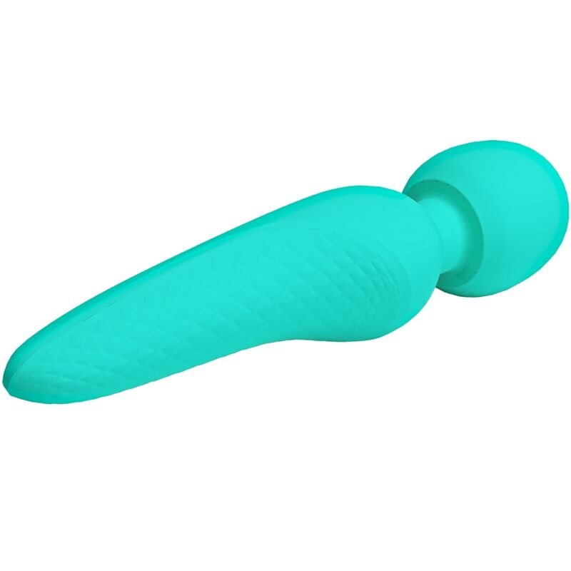 PRETTY LOVE - MASSEUR MEREDITH 12 MODES DE VIBRATION VERT AQUA – Image 5