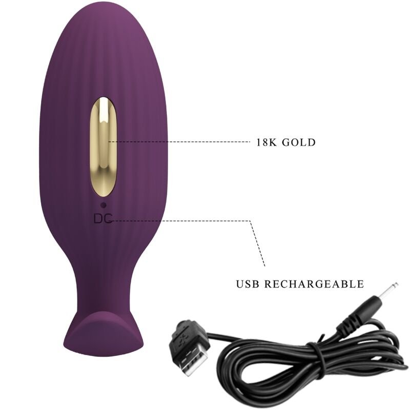 PRETTY LOVE - PLUG ANAL CONTRÔLÉ PAR APPLICATION JEFFERSON VIOLET – Image 8