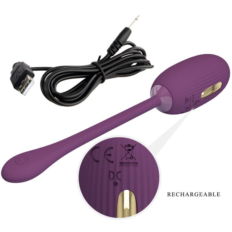 Pretty Love - Doreen Oeuf Vibrant Rechargeable Violet | SexDelice – Image 7