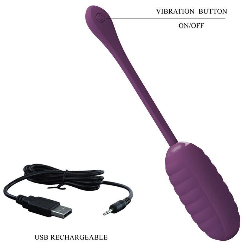 Pretty Love - Oeuf Vibrant Rechargeable Casper Violet | SexDelice – Image 6