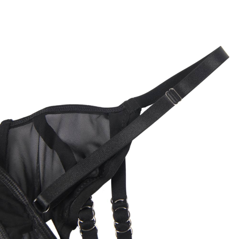 Subblime - Ensemble De Deux Pièces Soutien-Gorge Et Bandes Transparentes S/m | SexDelice – Image 5