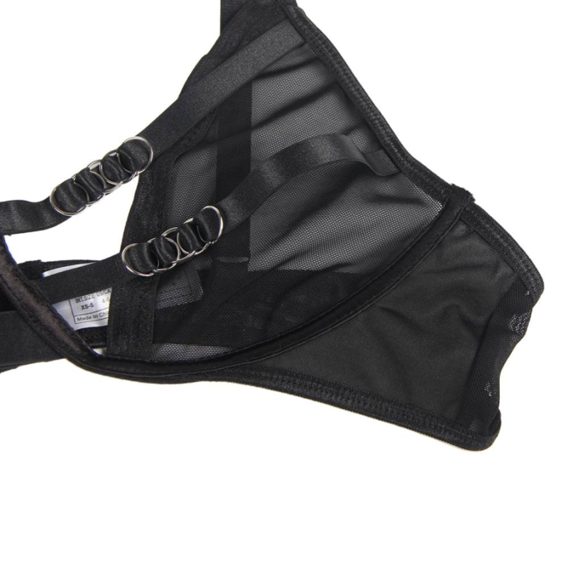 Subblime - Ensemble De Deux Pièces Soutien-Gorge Et Bandes Transparentes S/m | SexDelice – Image 6