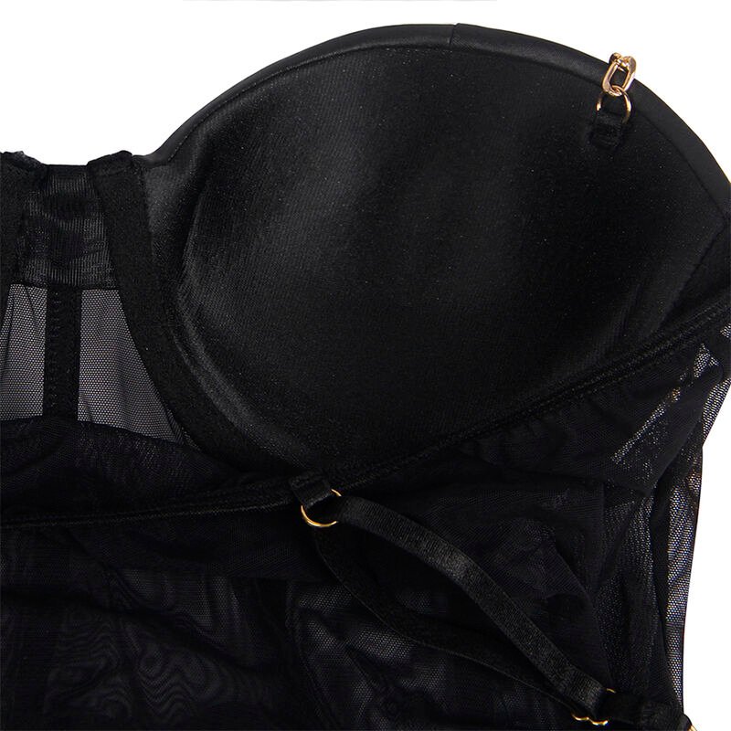 Subblime - Body Bretelles Chaîne Noir S/m | SexDelice – Image 8