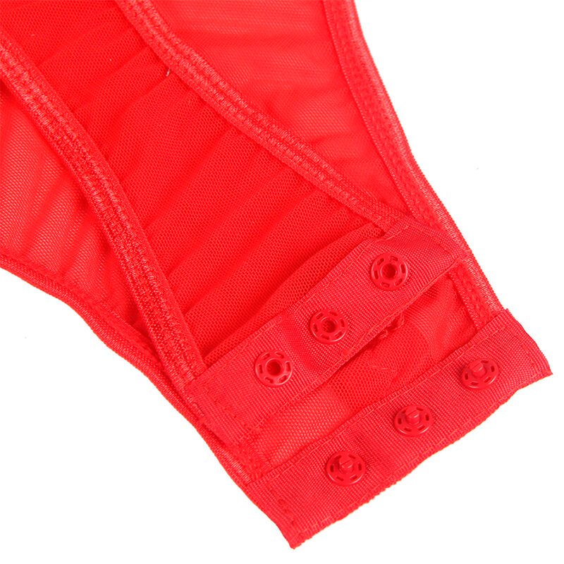 Subblime - Teddy Avec Jarretière Détail Poitrine Rouge L/xl | SexDelice – Image 10