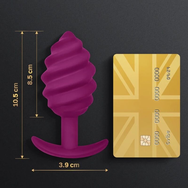 G-VIBE - GPLUG TWIST 2 PLUG ANAL VIOLET – Image 4