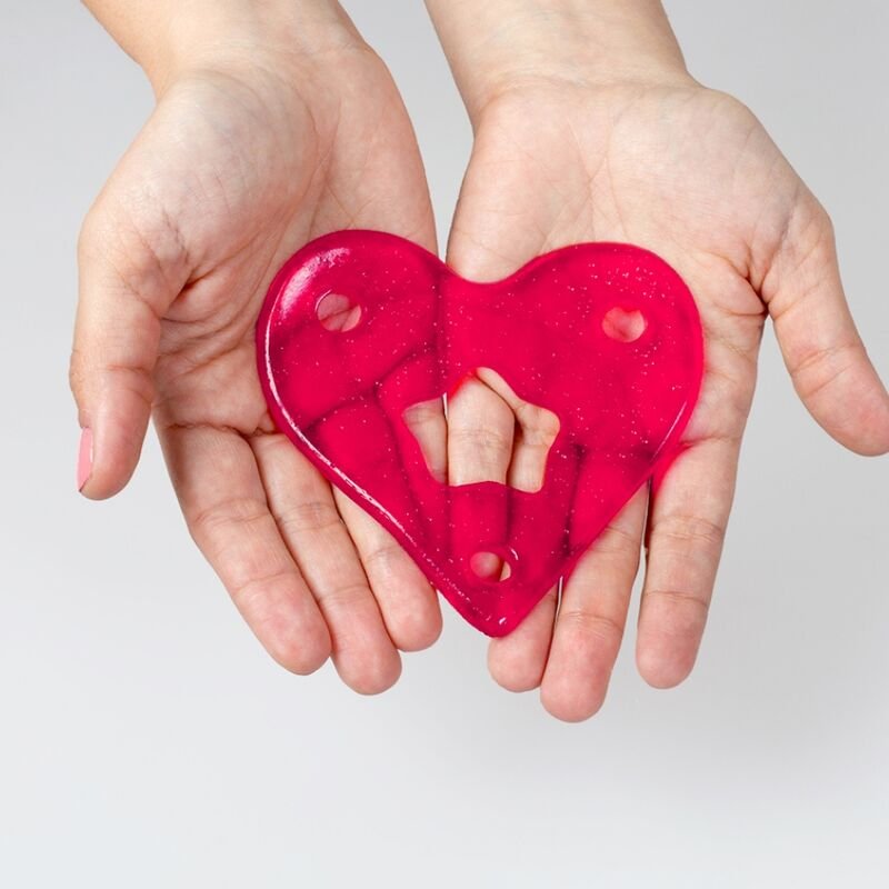 SECRET PLAY - Lingerie Comestible Cœur Saveur Fraise – Image 4