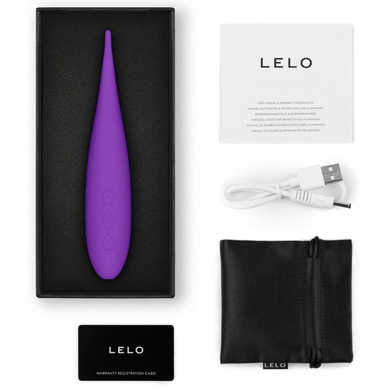 LELO - DOT TRAVEL STIMULATEUR DE CLITORIS VIOLET – Image 5