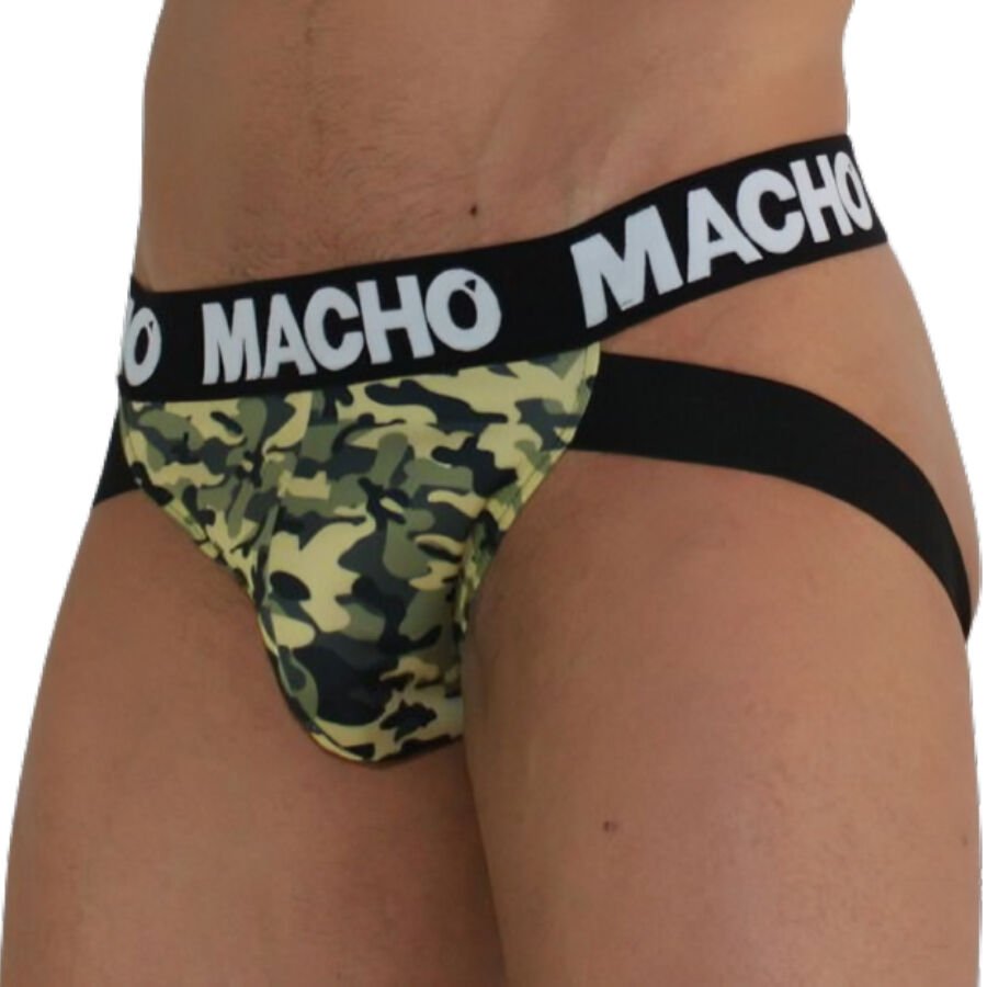 MACHO - MX28MV JOCK MILITAIRE VERT L – Image 3