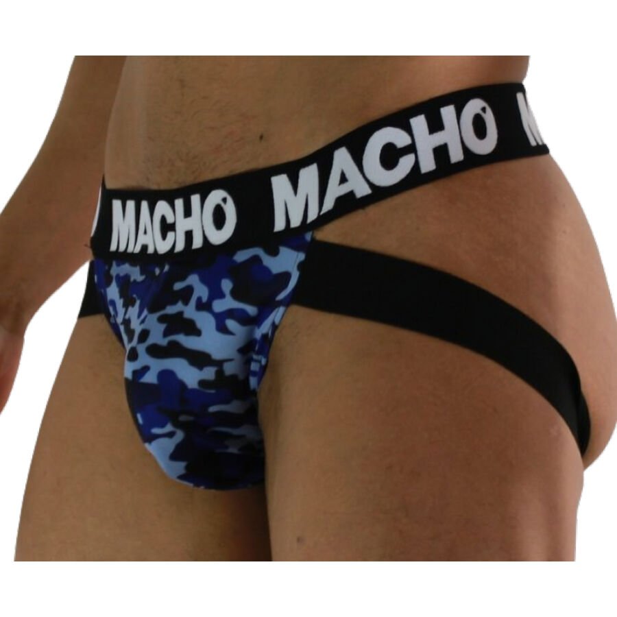 MACHO - MX28MA JOCK BLEU MILITAIRE L – Image 3
