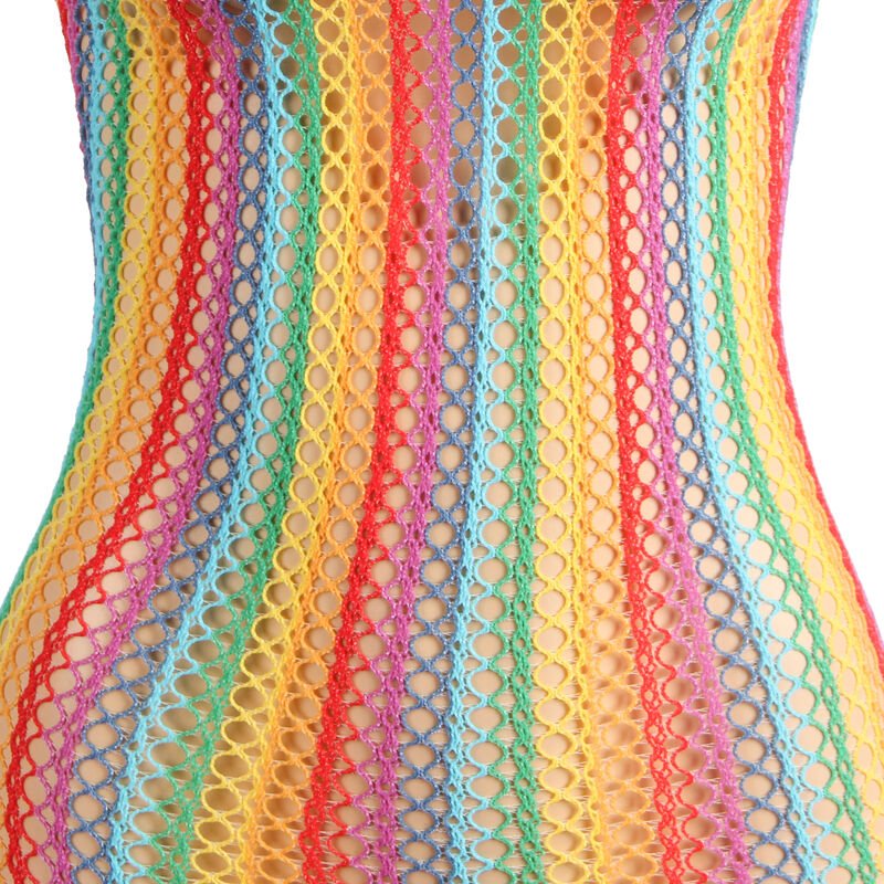 Subblime - 952341 Robe Réseille Arc-En-Ciel Taille Unique | SexDelice – Image 9