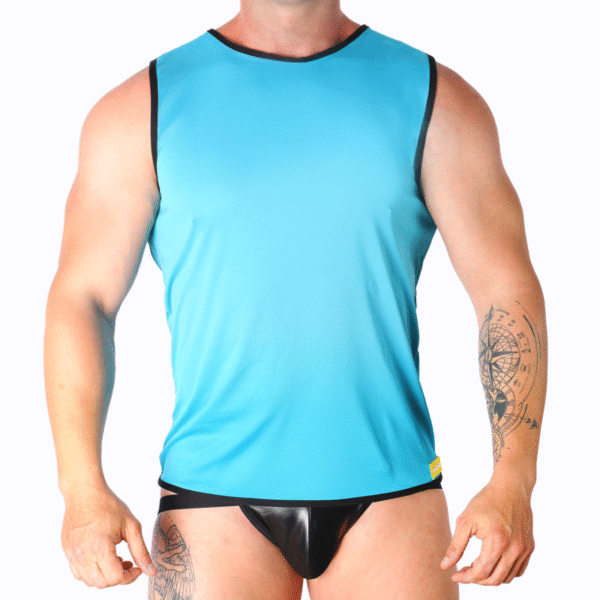 Macho - T-Shirt Bleu L/xl | SexDelice