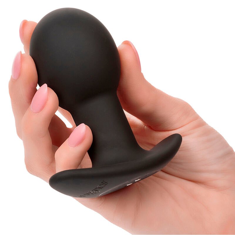 CALEXOTICS - ROCK BOTTOM PLUG ANAL 10 VIBRATIONS SILICONE NOIR – Image 7