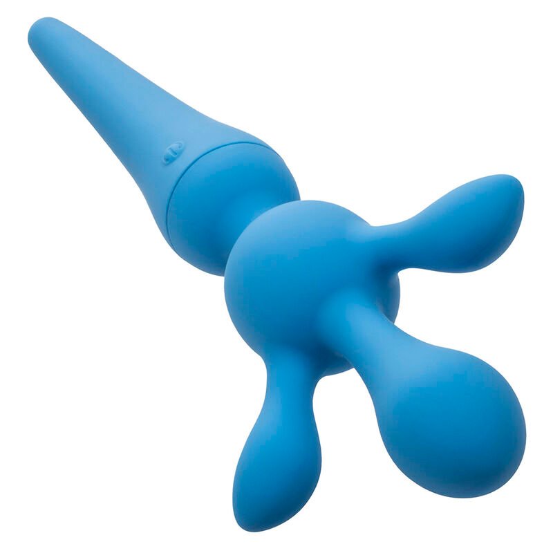 CALEXOTICS - COUTURE KIT VIBRATEUR WAND 10 VIBRATIONS BLEU – Image 6