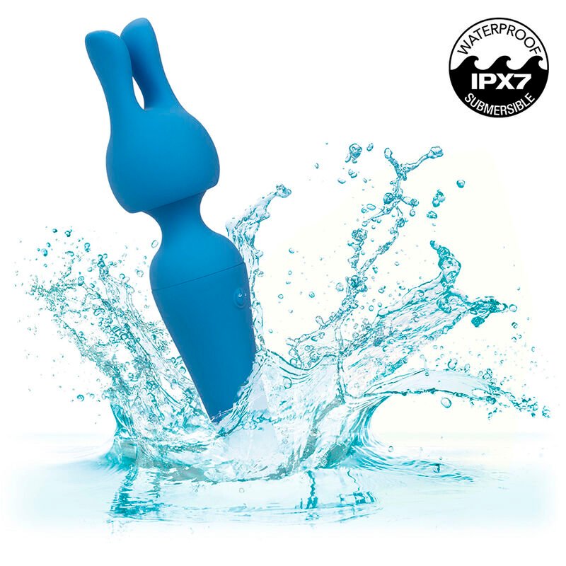 CALEXOTICS - COUTURE KIT VIBRATEUR WAND 10 VIBRATIONS BLEU – Image 10