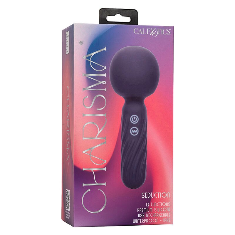 CALEXOTICS - CHARISMA SEDUCTION MASSEUR 12 FONCTIONS 17,75 CM X 6,25 CM VIOLET – Image 10