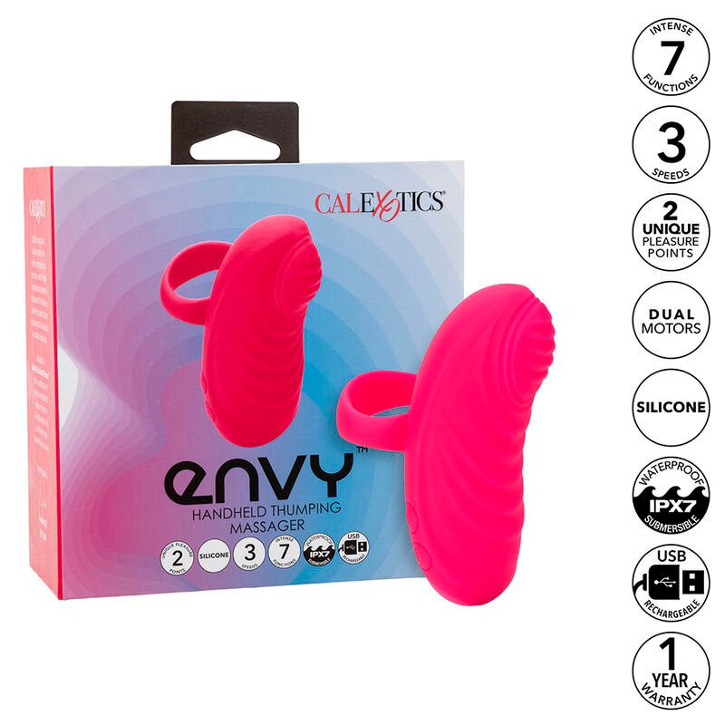 Calexotics - Envy Masseur À Bille Portable 7 Vibrations Rose | SexDelice – Image 2