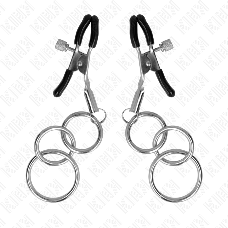 Kink - Pince À Meton 3 Joints Toriques 6 CM | SexDelice – Image 3