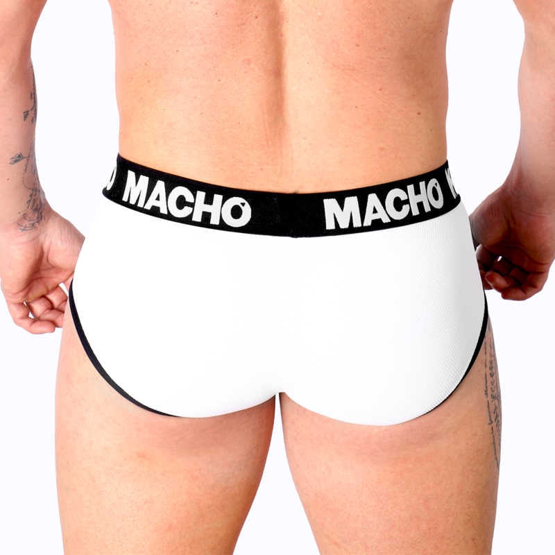 MACHO - MS30BL SLIP BLANC M – Image 4