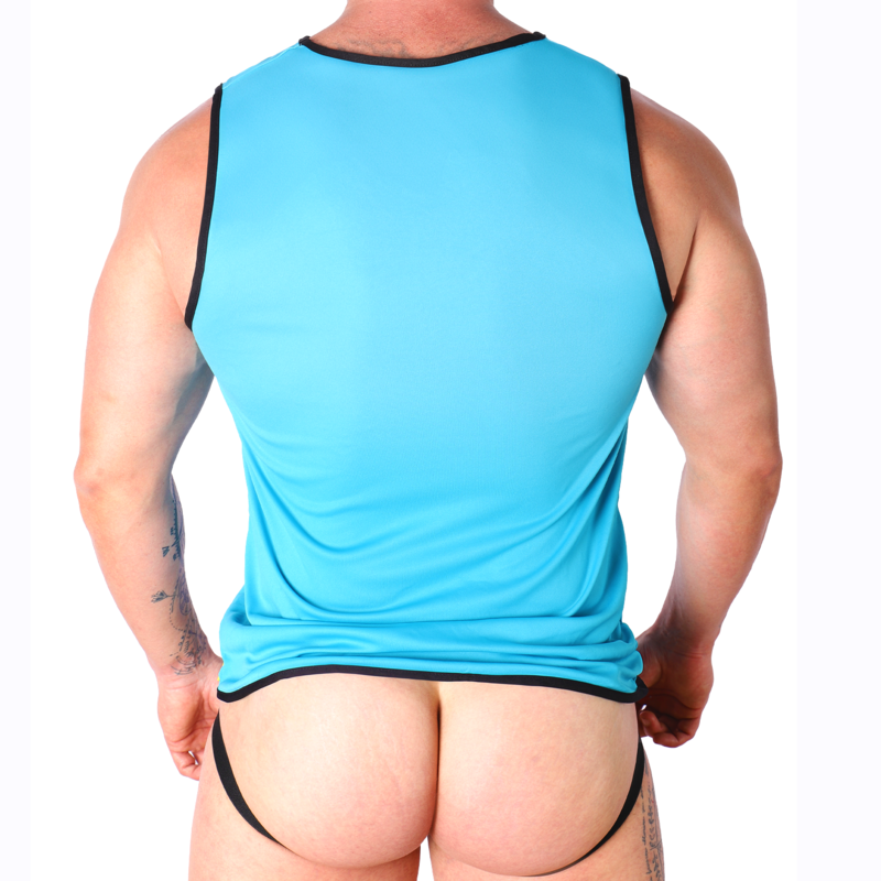 Macho - T-Shirt Bleu S/m | SexDelice – Image 5