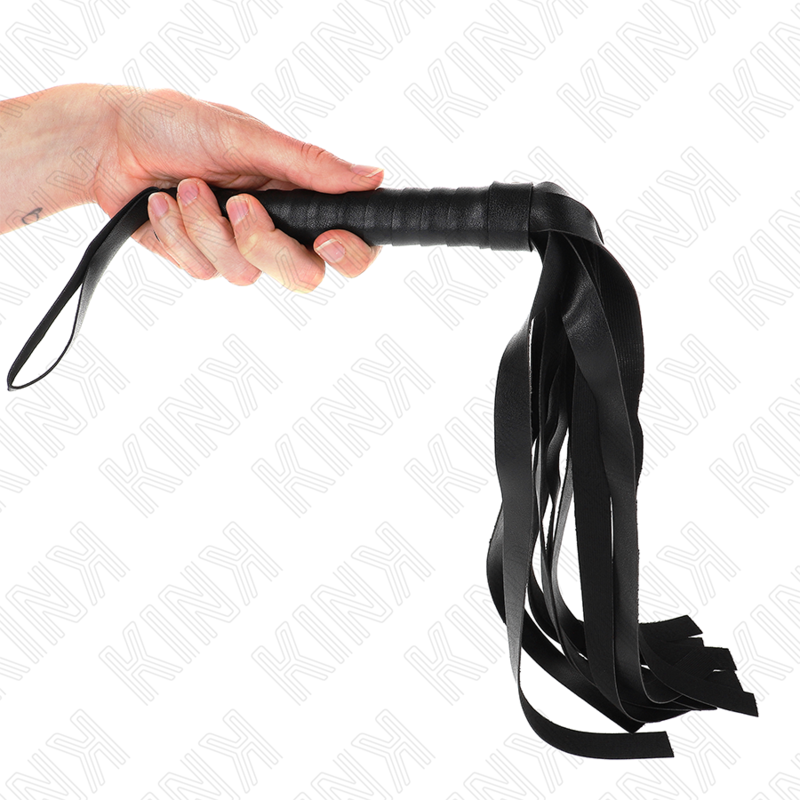 Kink - Fouet À Queue Large Noir 48,5 CM | SexDelice – Image 4