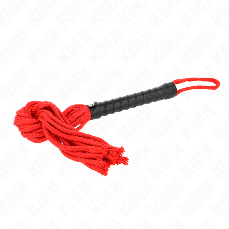 KINK - FOUET CORDE ROJO 56 CM – Image 3