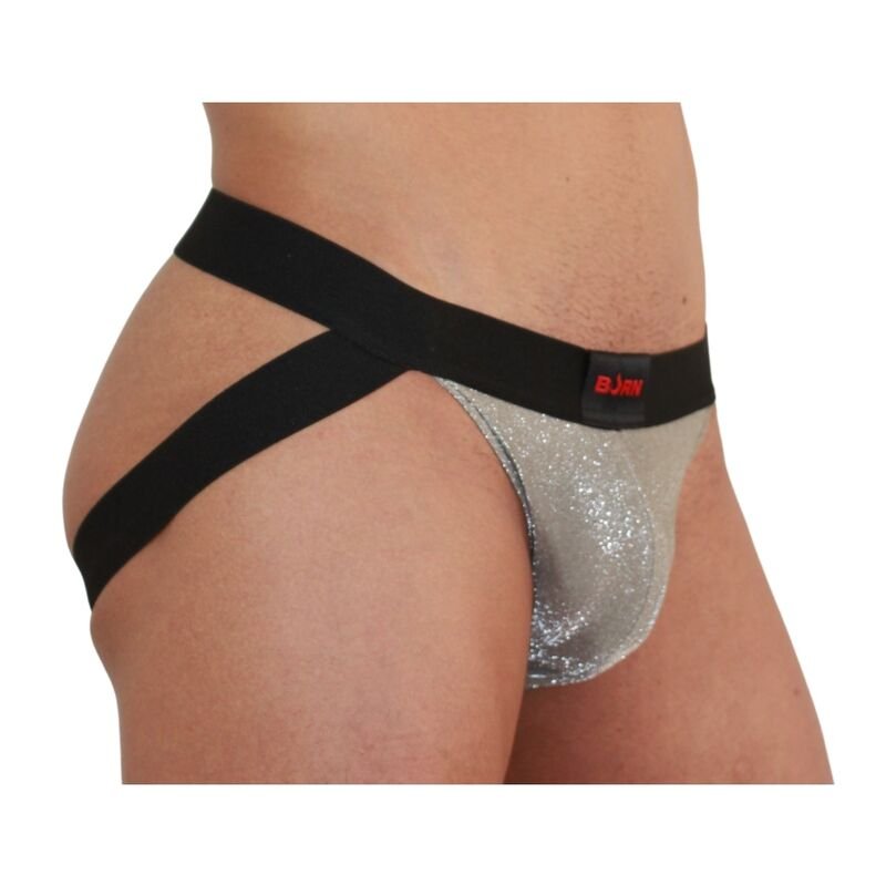 Burn - 001 Jock Beige Brillant / Noir M | SexDelice