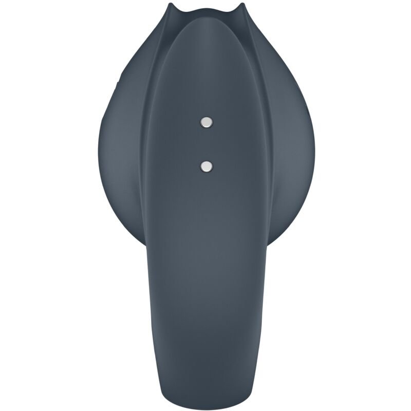 SATISFYER - PERFECT PAIR 2 MULTIVIBRATEUR 2 EN 1 ANNEAU PÉNIS ET STIMULATEUR DE DOIGTS GRIS – Image 9