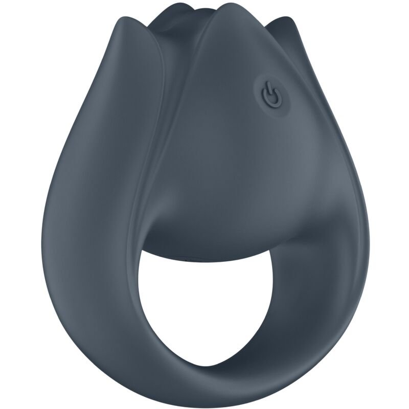 SATISFYER - PERFECT PAIR 2 MULTIVIBRATEUR 2 EN 1 ANNEAU PÉNIS ET STIMULATEUR DE DOIGTS GRIS – Image 6