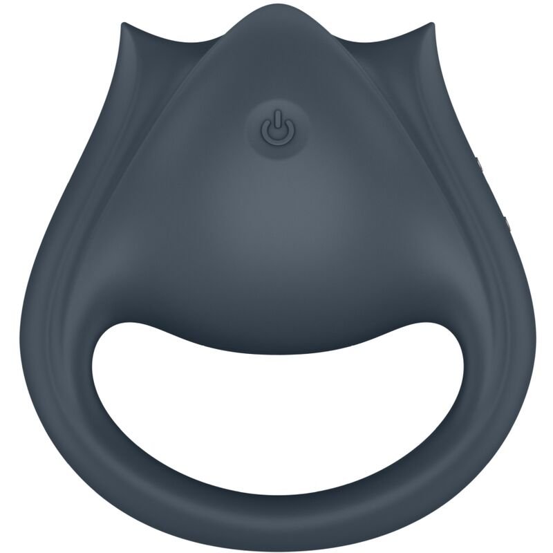 SATISFYER - PERFECT PAIR 2 MULTIVIBRATEUR 2 EN 1 ANNEAU PÉNIS ET STIMULATEUR DE DOIGTS GRIS – Image 5