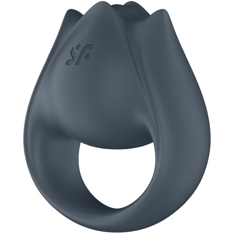 SATISFYER - PERFECT PAIR 2 MULTIVIBRATEUR 2 EN 1 ANNEAU PÉNIS ET STIMULATEUR DE DOIGTS GRIS – Image 7